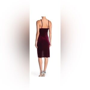 Vanity Room Velvet Dress Red XS NWOT
